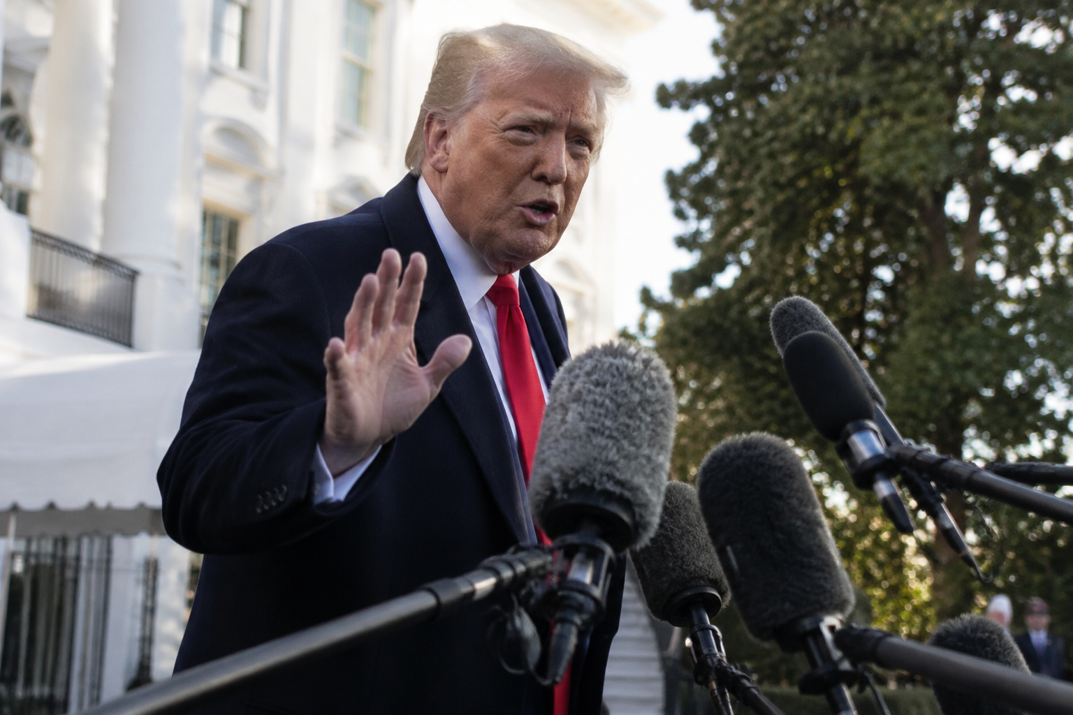 Press freedom groups argue Trump's media bans harm public access to information