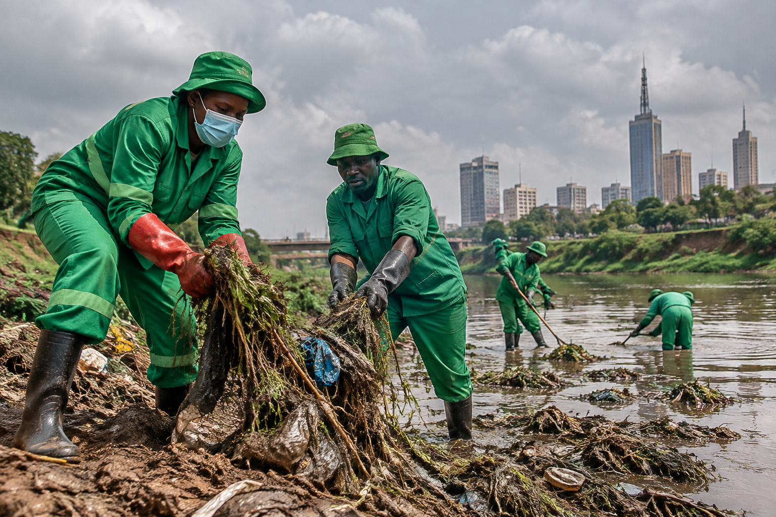 Nairobi's 'Green Army' Prepares for El Niño Flood Risks