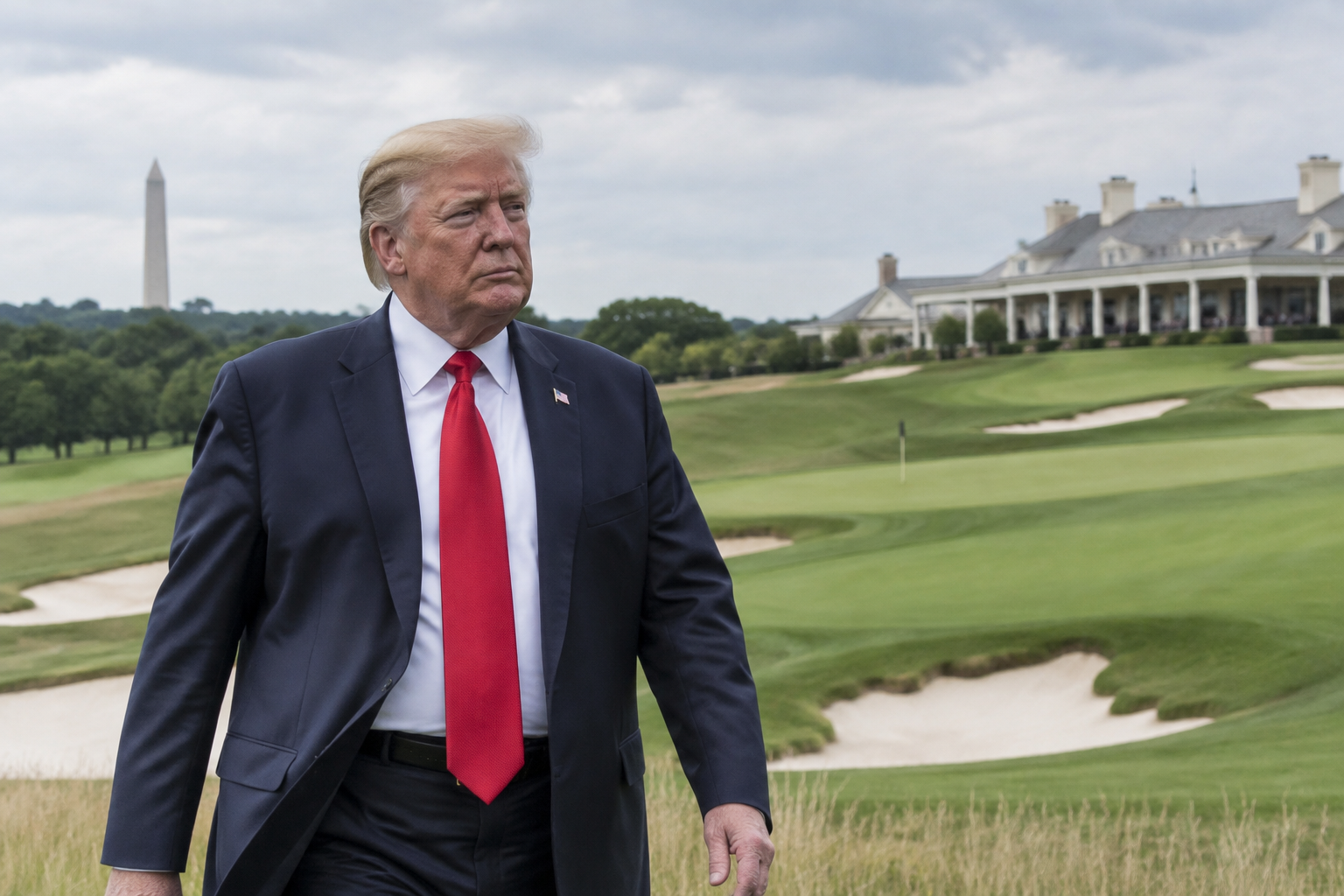 Judge blocks D.C. golf course work; Trump says renovations will start next month