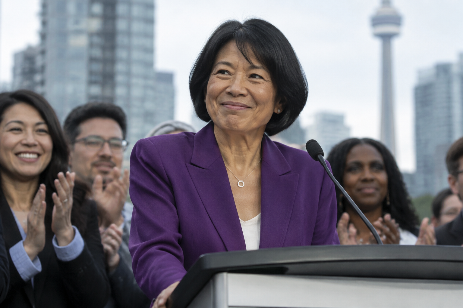 Olivia Chow wins second term as Toronto mayor with 54% of vote