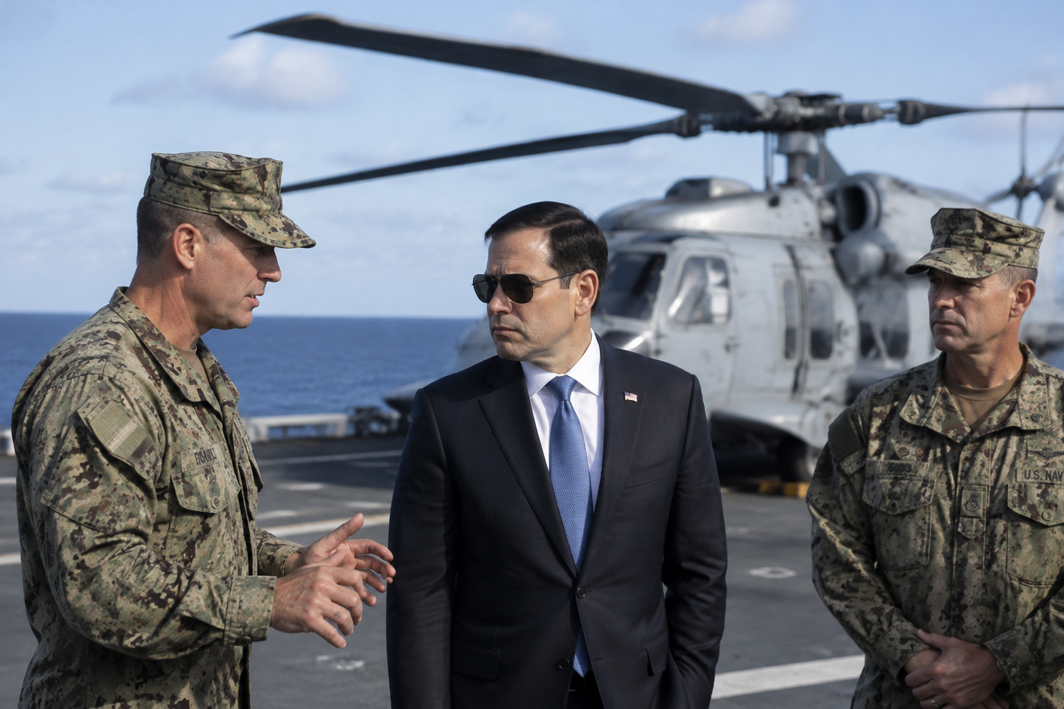 U.S. Defends Anti-Cartel Military Effort as Leaders Meet in Caribbean