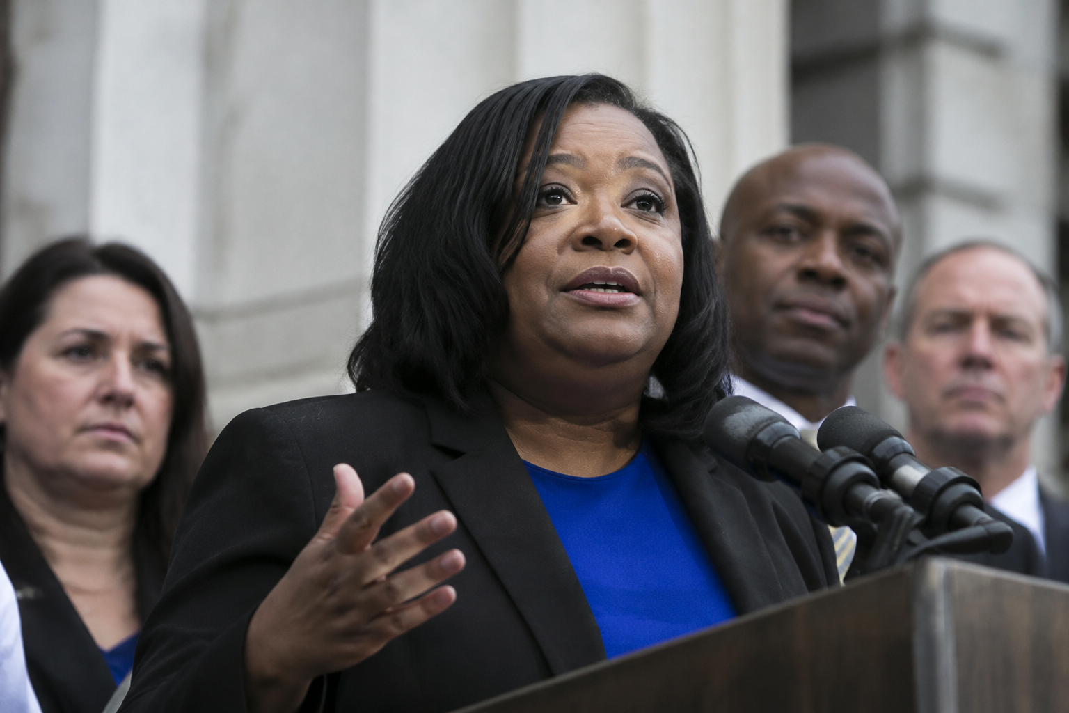 NEA President Princess Moss Seeks Shift From Party Politics to Issue Advocacy