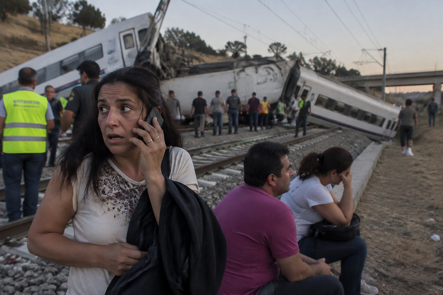Spain train crash: Survivors describe panic and anger in Toledo province