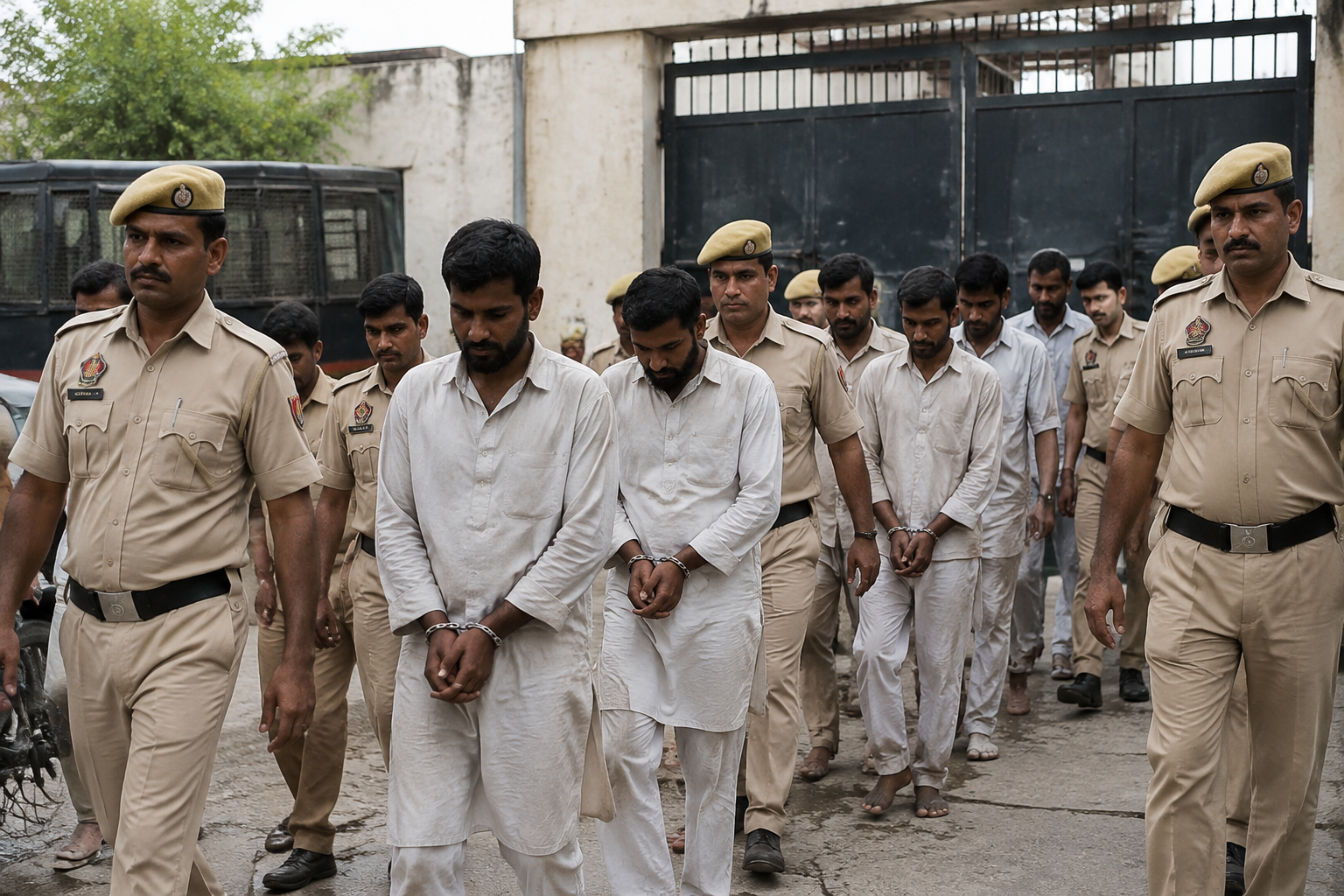 All 17 prisoners recaptured 36 hours after Indian jailbreak