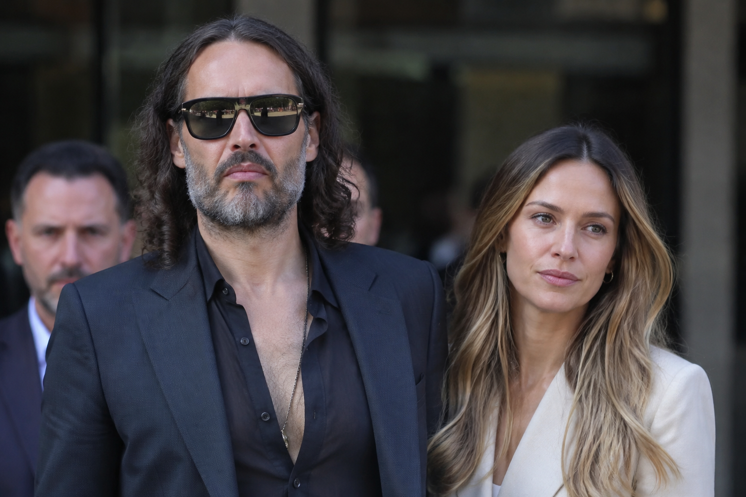 Russell Brand's wife Laura describes him as caring and kind at trial