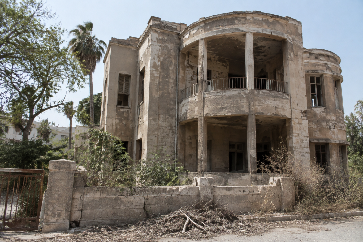 Agatha Christie's Former Baghdad Home Stands Abandoned and Crumbling