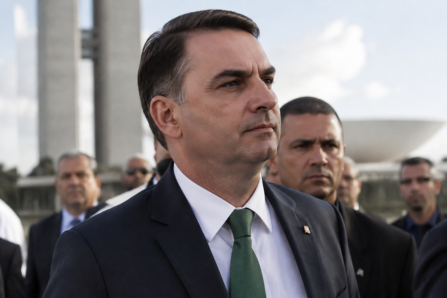 Flávio Bolsonaro claims Brazil leadership role after election defeat
